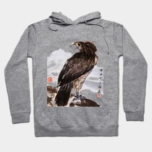 Eagle Looking Out Hoodie